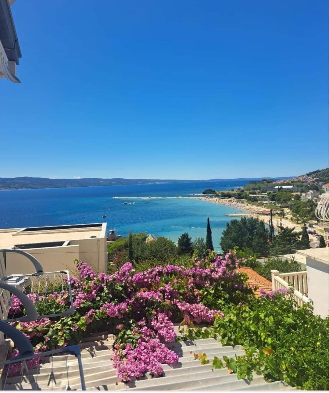 Apartment In Omis With Sea View, Balcony, Air Conditioning, Wi-Fi Exterior foto