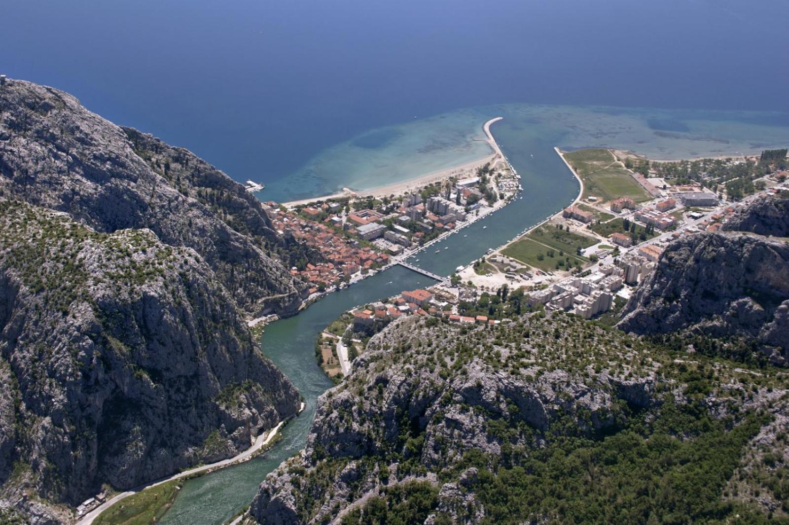 Apartment In Omis With Sea View, Balcony, Air Conditioning, Wi-Fi Exterior foto